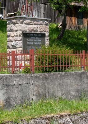 Pamätník SNP v osade Hlavina