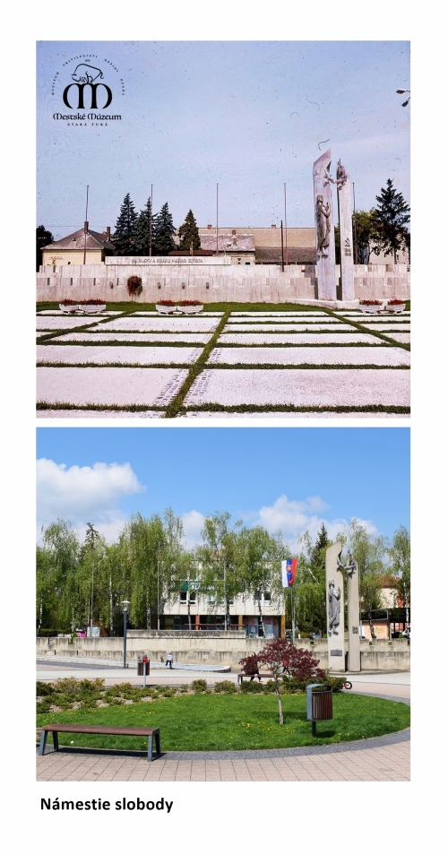 Námestie slobody pred a po 