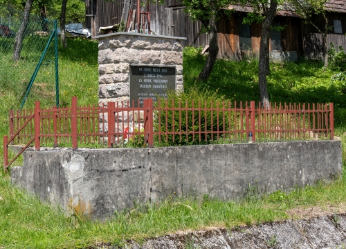 Pamätník SNP v osade Hlavina