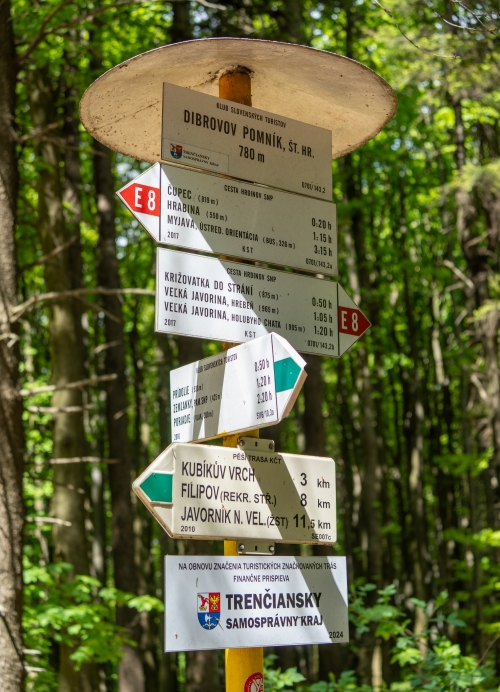 Pamätník I. D. Dibrova pod Veľkou Javorinou