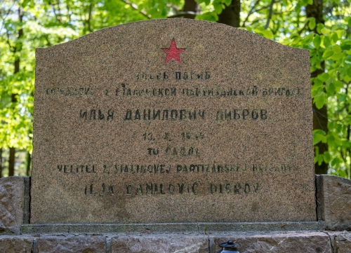 Pamätník I. D. Dibrova pod Veľkou Javorinou