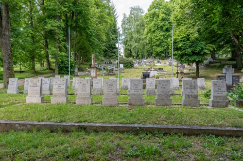 Pamätník rumunských vojakov a hroby rumunských vojakov na Mestskom cintoríne I